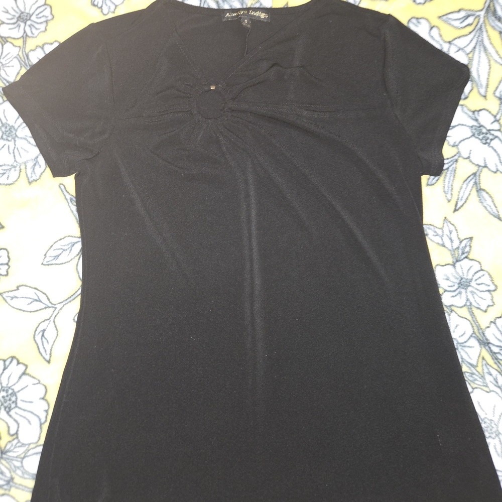 Chic Black Women's Blouse